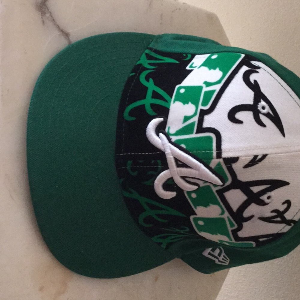 59Fifty New Era Atlanta Braves green hat